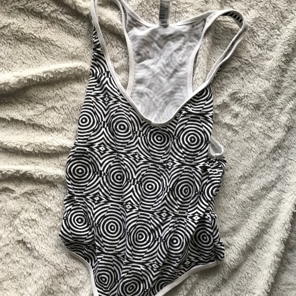 American Apparel Tops - American Apparel Racerback Tank Thong Bodysuit